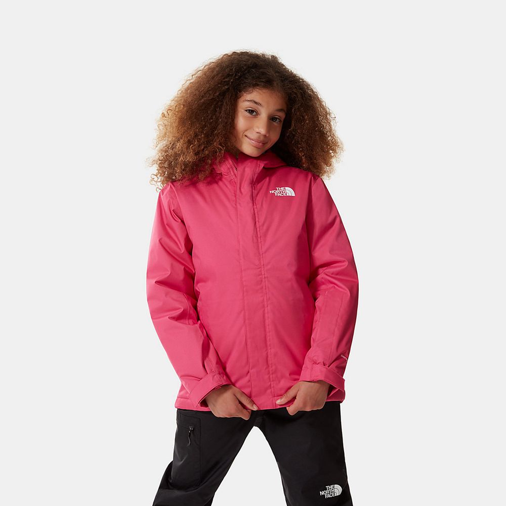 The North Face Jackets Youth Australia - The North Face Snow Quest Zip-In Rose Skiing And Snowboardi